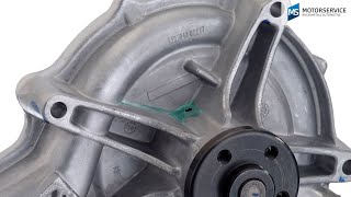 Kühlmittel läuft aus. Ist die Wasserpumpe kaputt?