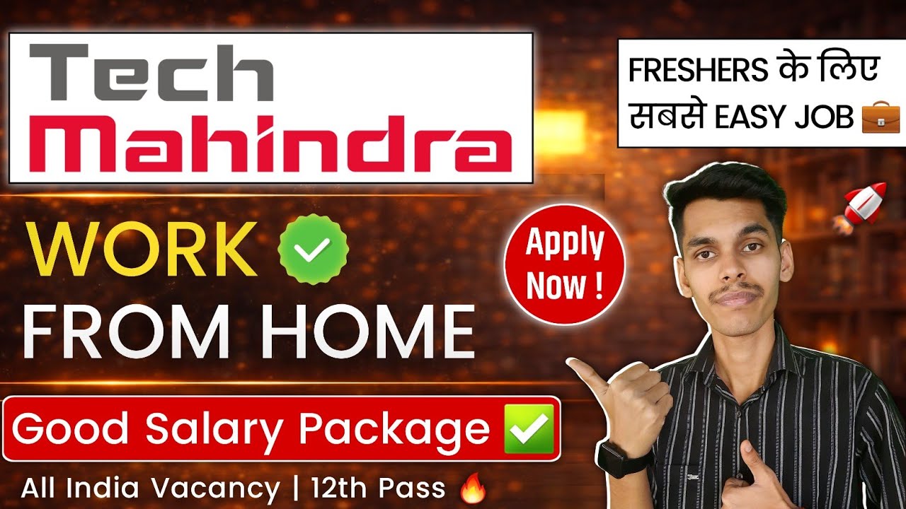 🛑 APPLY In Tech Mahindra Hiring 2026 | FRESHERS 🙎‍♂️| Interview 💼 Tech ...