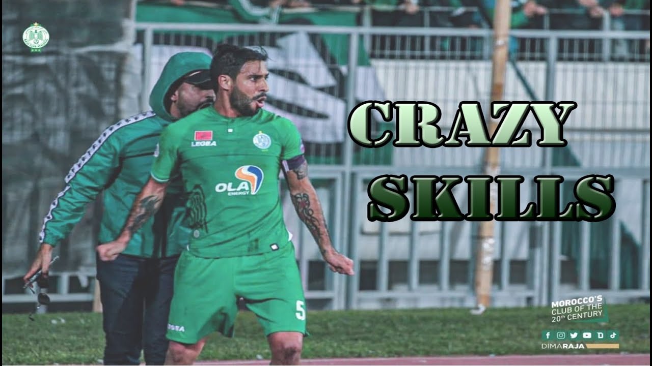 مهارات محسن متولي ◄ مرادونا الرجاء ●لاعب استتنائي●mouhcine mitwali skills