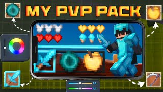 🔥 I Made My Own PvP Texture Pack in 24 Hours! 🎨✨ | How to Make a Minecraft Texture Pack 🚀