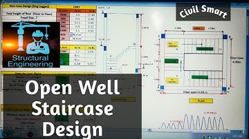 In Excel I Open Well Staircase Design - BY CIVIL SMART