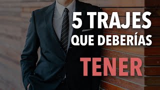 5 TRAJES que todo hombre DEBE tener