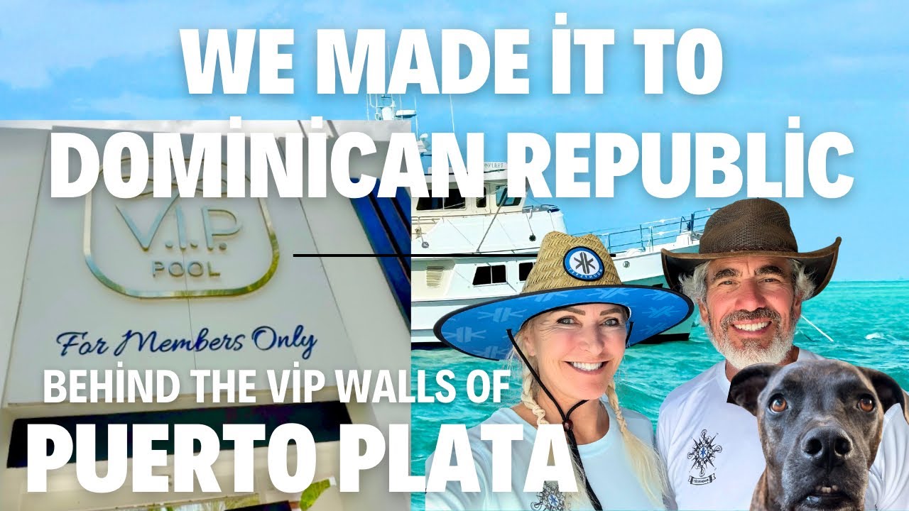 DOMINICAN REPUBLIC! We made it behind the VIP walls of Puerto Plata #dominicanrepublic #puntaplata