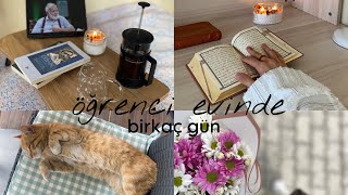 öğrenci evi günlükleri | temizlik, yeni kitap, piknik, ramazan ayı stickerları 🌙🕌