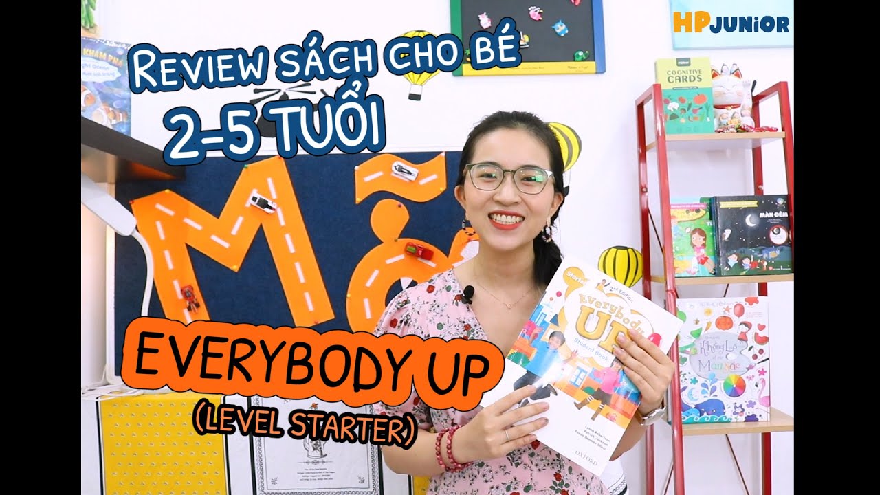 Sách học tiếng anh cho bé | REVIEW SÁCH TIẾNG ANH CHO BÉ 2-5 TUỔI | EVERYBODY UP-LEVEL STARTER (PHẦN 1)