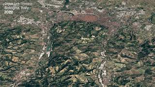 Bologna, Italy - Earth Timelapse