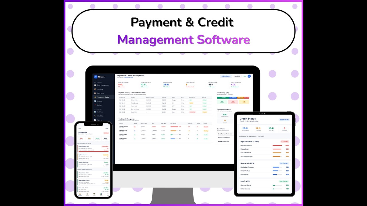 Payment & Credit Management Software by 1Channel | Product Overview