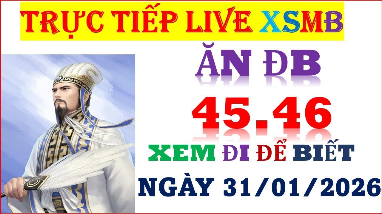 Xổ Số Miền Bắc - Xổ Số Minh Ngọc - KQXS Miền Bắc ngày 01/02/2026, KQXS Hôm Nay, XSTT, XSKT - youtube