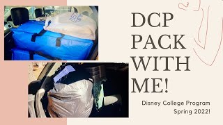 DCP PACK WITH ME! | Disney College Program Spring 2022! ✨