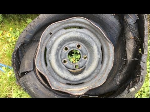 Exploding wheel bearing! What happens when a wheel bearing fails.