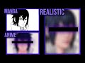 Drawing UCHIHA SASUKE in 3 Styles [Manga, Anime and Realistic]