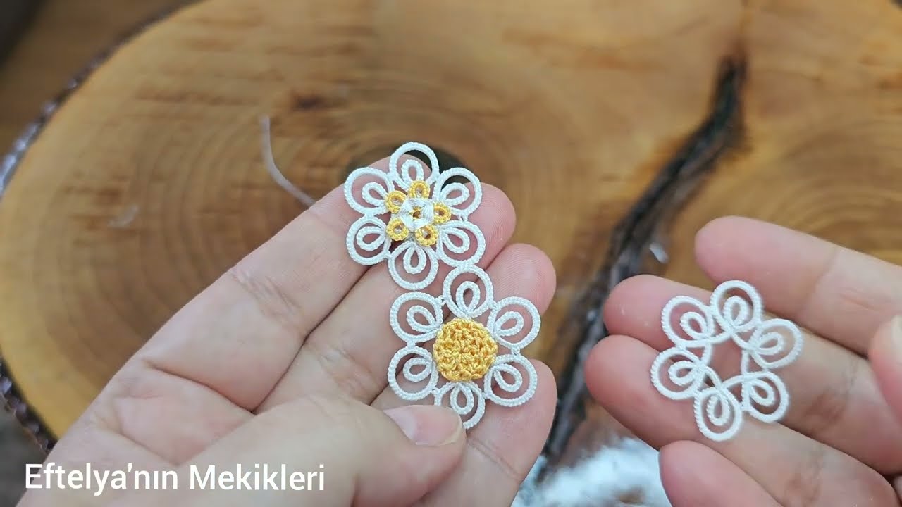 183. Daire modelini iğne oyası ile taçlandırdık🤌