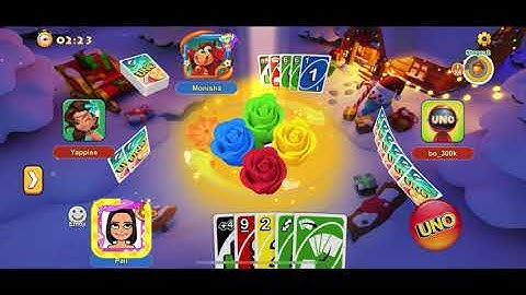 UNO! Game Go Wild x8 2v2 | Multiple wins with Monisha | unoxpaii