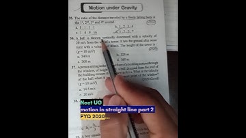 A ball is thrown vertically upward with a velocity of 20 m per second from the top of etc. |@QMCQALL