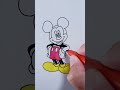 Mickey Mouse 🐭 Drawing TimeLapse #drawingtimelapse #drawing