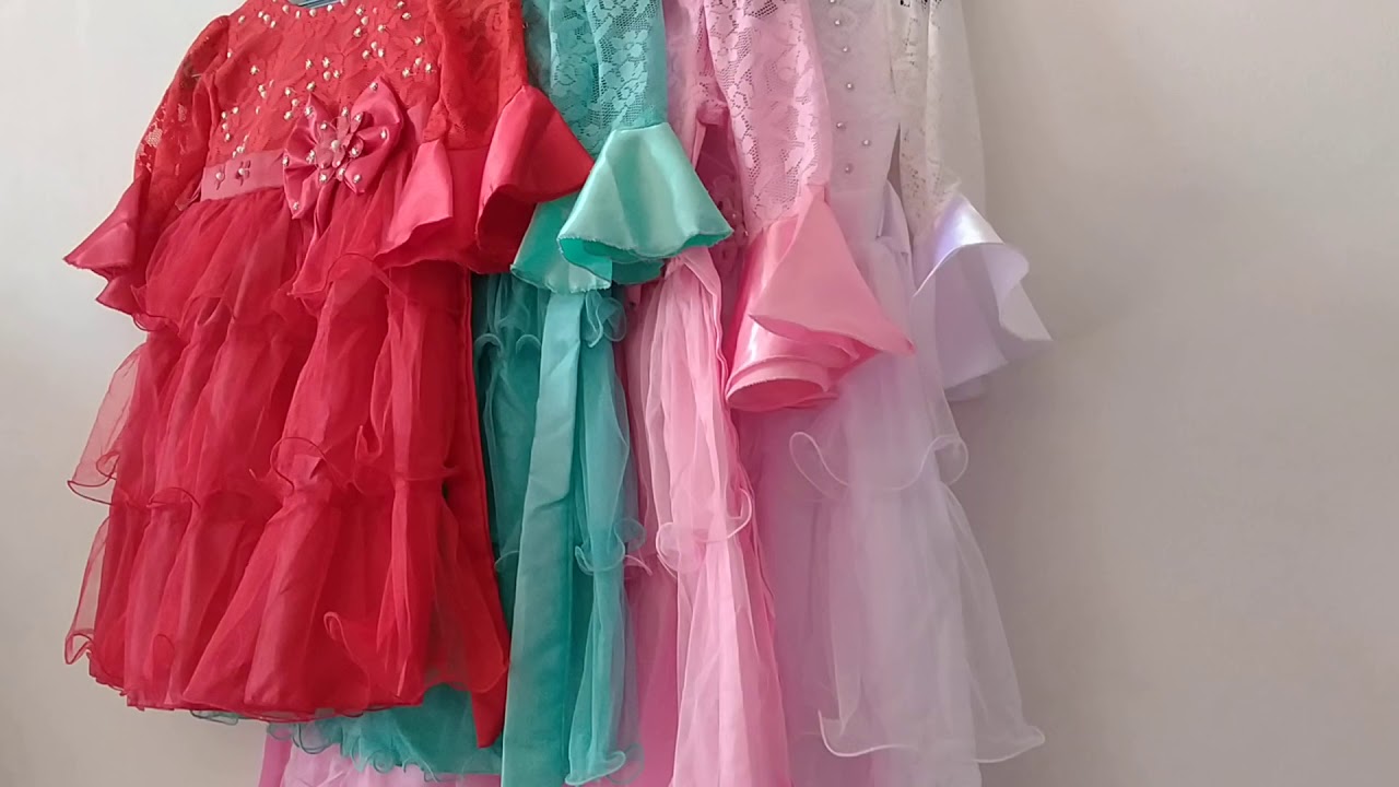 Dress Anak Perempuan,Gaun Pesta Anak Atau Ulang Tahun Untuk usia 2-12 tahun KA2