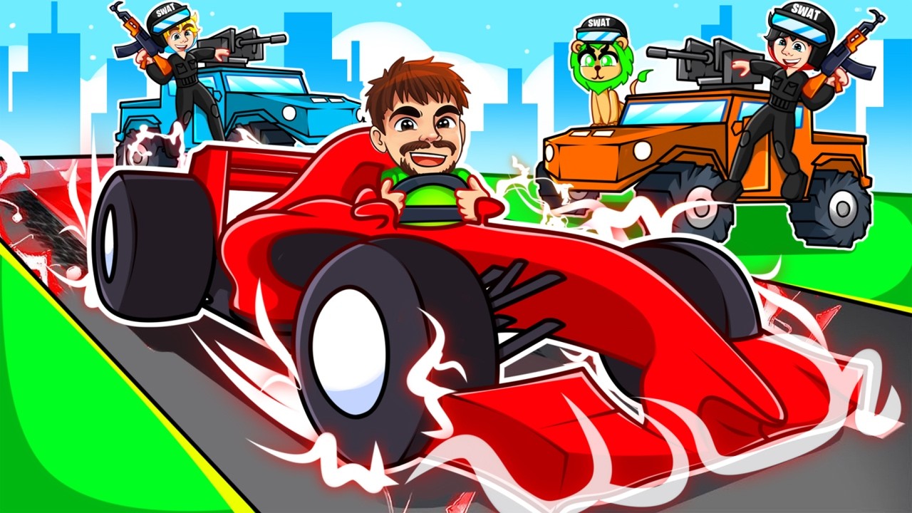 PALION vs 3 ŁOWCÓW w GTA 5 ale JADĘ F1!