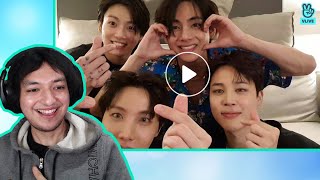 Let's Watch the J-Hope, Taehyung and Jimin Post Concert VLIVE - Reaction