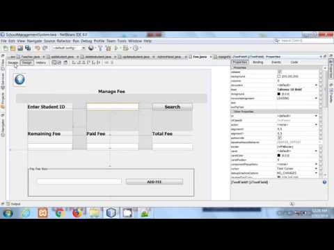 JAVA Netbeans in Hindi #69 | School Management System Part 28 - YouTube