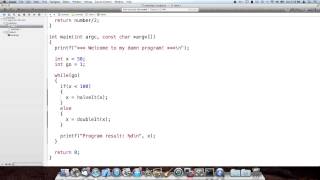 Learning C Episode 3 - flow control
