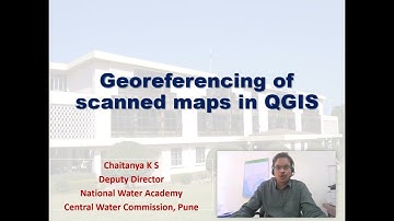Georeferencing of Scanned Maps in QGIS