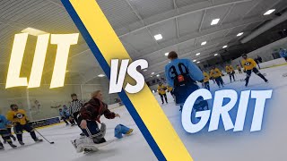 HOCKEY GOALIE FIGHT?! | GoPro Hockey |