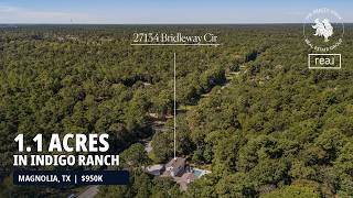 Inside a $950K Magnolia TX Home on 1.1 Acres | Gated Indigo Ranch