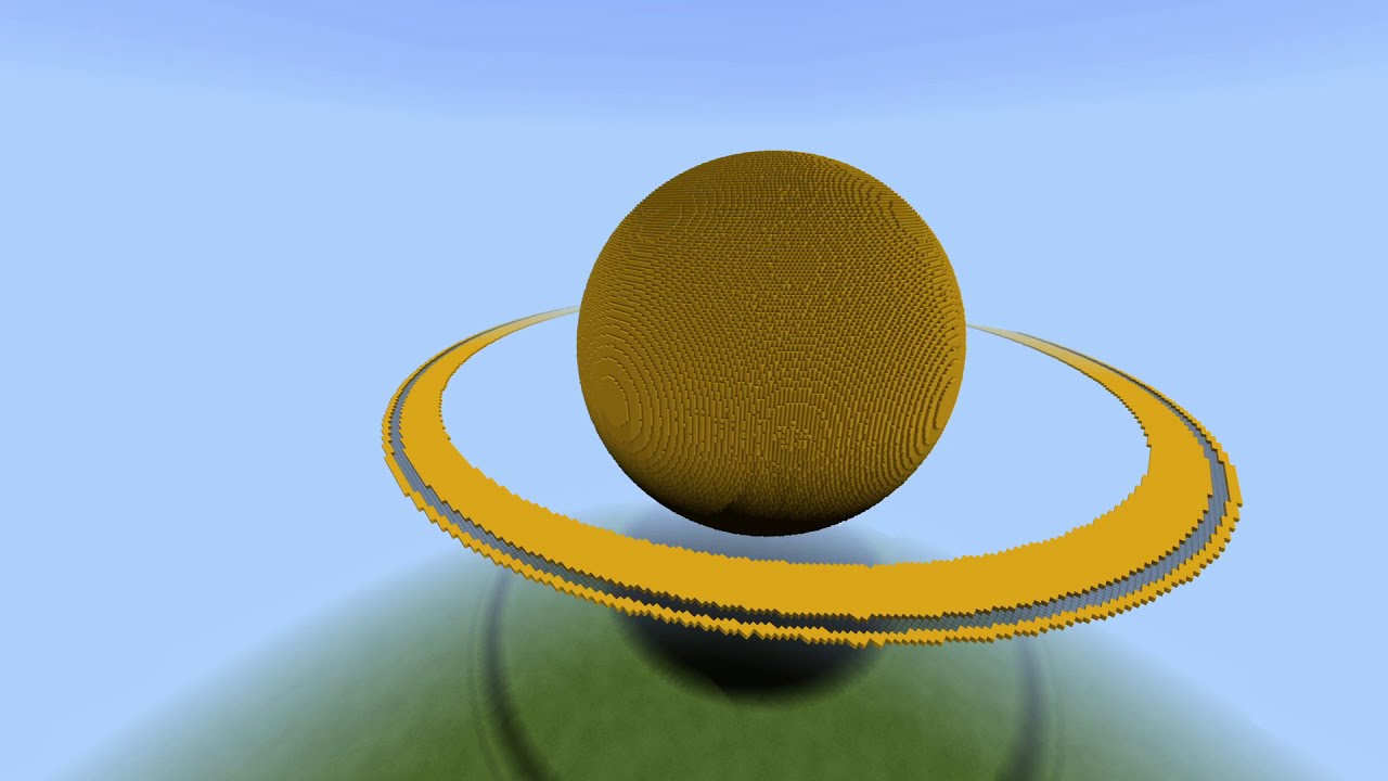 The Minecraft Solar System - YouTube