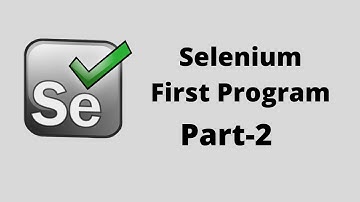 How to create first program in selenium using java Part-2 || Selenium Java Tutorial