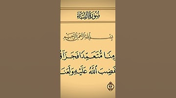 الفديو كامل ف قناتي ##ايات_قرانيه_قصيره #قران_كريم #ياسر_الدوسري #سوره_النساء #راحة_نفسية #قران_كريم