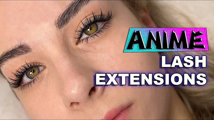 ANIME LASH EXTENSIONS TUTORIAL (With lash mapping and bottom lash extensions)