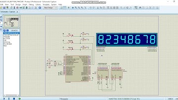 QUÉT 8 LED 7  ĐOẠN VỚI PIC18F4520  + 74HC595