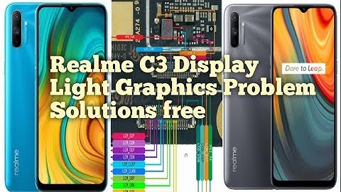 Realme C3 Display light & display picture problem || (@solution free method