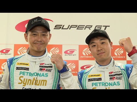 【SUPER GT Rd.3 SUZUKA 予選】GT300 ３位インタビュー #60 Syntium LMcorsa GR Supra GT 吉本 大樹/河野 駿佑