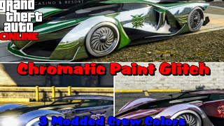 GTA 5 Chromatic Paint Glitch BGF Tips and Tricks Modded Crew Colors