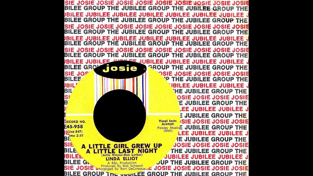 Linda Elliot - A LITTLE GIRL GREW UP A LITTLE LAST NIGHT  (1966)
