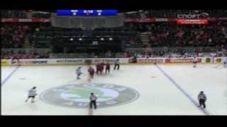 IHWC 2009 Russia-Swiss  Perezhogin Goal