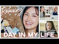 RELAXING DAY IN MY LIFE | What I Eat, Reading,  Puppy Playtime & Fun Beauty Box!