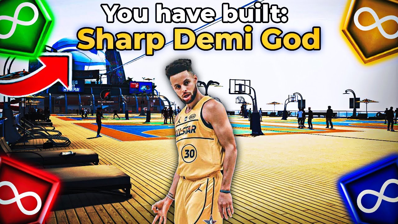 NBA 2K22 PURE SHARPSHOOTER BUILD CURRENT GEN! BEST SHOOTING BUILD! 2K22