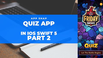 How to make quiz app game in ios swift 5 xcode 11 - Part 2