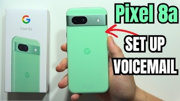 Google Pixel 8a: How to Set Up Voicemail #pixel8a