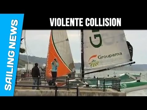 Violente collision entre Guichard et Cammas ! Extr...