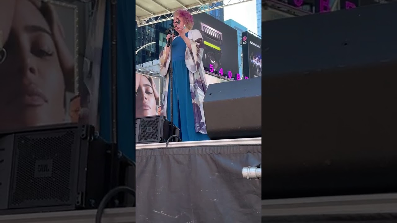 Liz McCartney - Talk Amongst Yourselves at Pride in Times Square