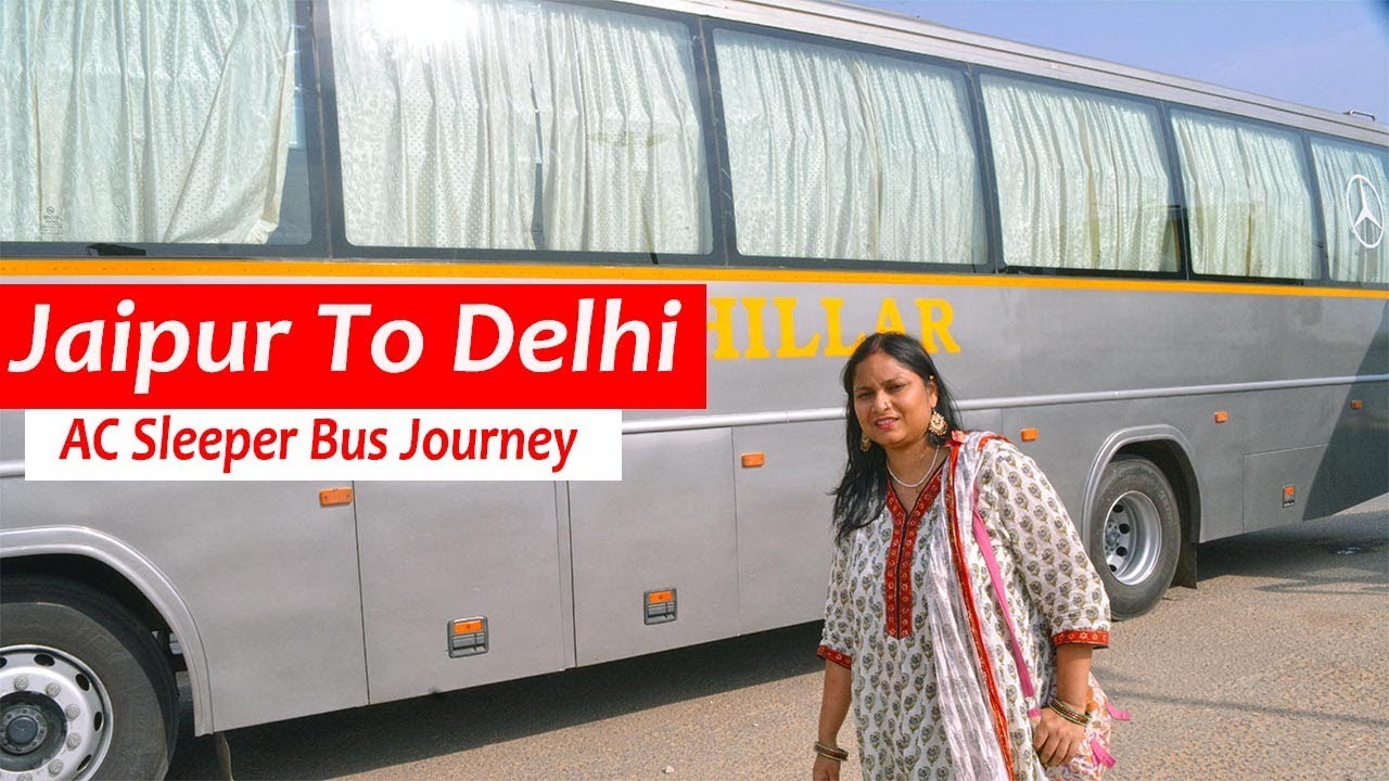 travel bus from delhi to jaipur