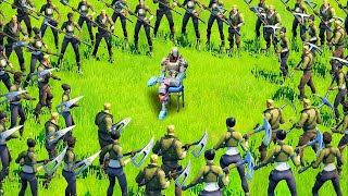 100 CAZADORES intentaron Eliminarme en Fortnite