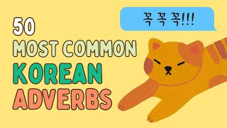 50 Most Common Korean Adverbs (Essential Korean Words)