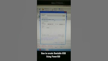 How to create Bootable USB Using PowerISO #Shorts #bootableusb #usb #bootable_pendrive