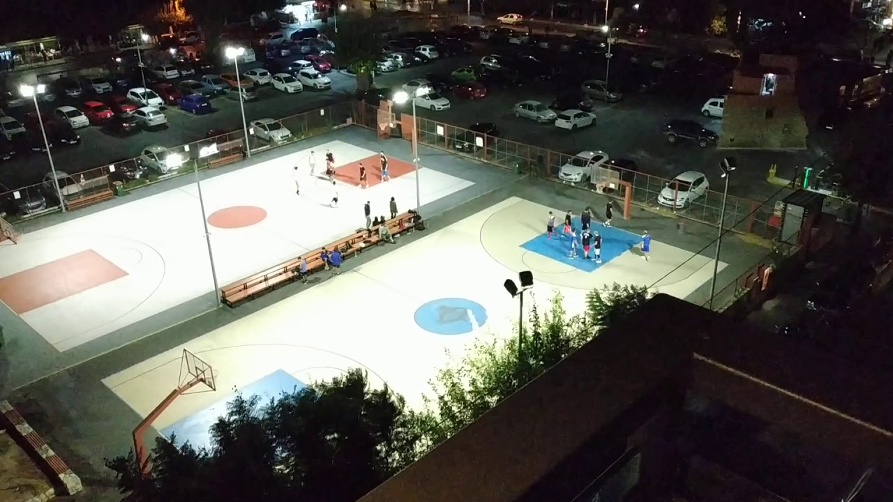 GREECE Rethymnon - The view from the Brascos Roof  Cafe