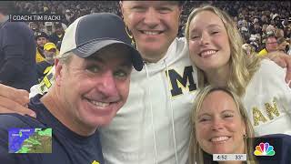 Nazareth Academy celebrates JJ McCarthy, Tyler Morris winning CFP title