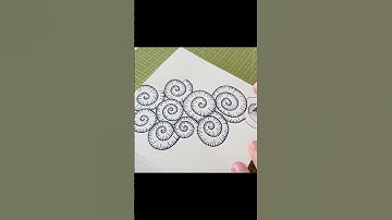 #171 Easy Zentangle patterns for beginners  #art #doodle #drawing